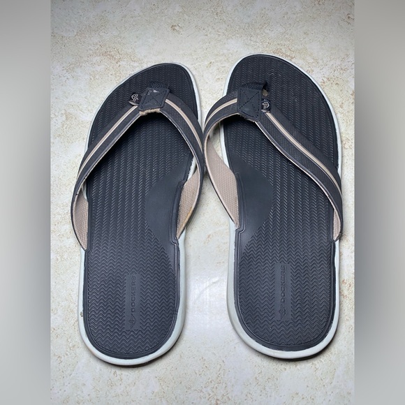 Dockers Flip Flops‎ Men’s Brown And Black Size 15 - Picture 1 of 4